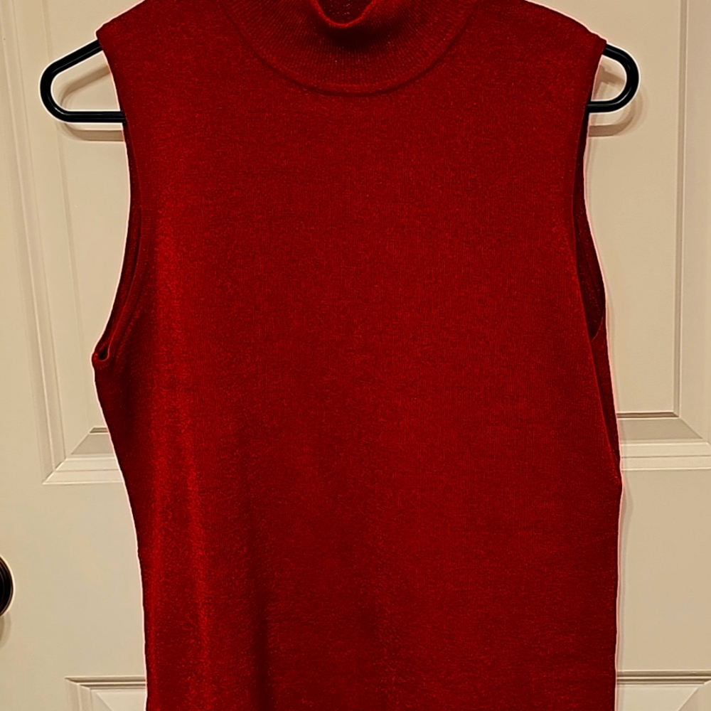 Ladies Mock Neck Layering Shell